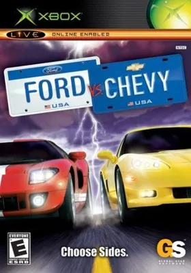 Ford vs Chevy (USA) box cover front